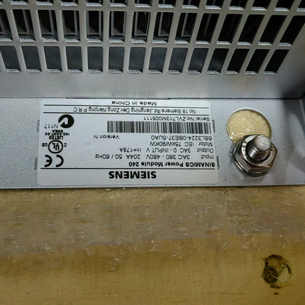 6SL3224-0BE37-5UA0 Siemens Frequency Converter