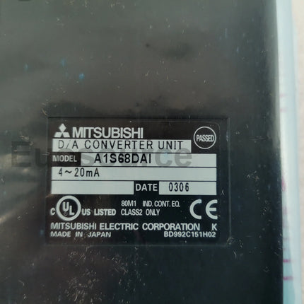 A1S68DAI Mitsubishi PLC