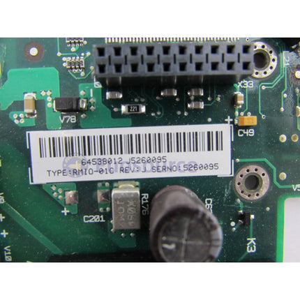 ABB RMIO-01C Motor Control and I/O Board - ACS800 Series