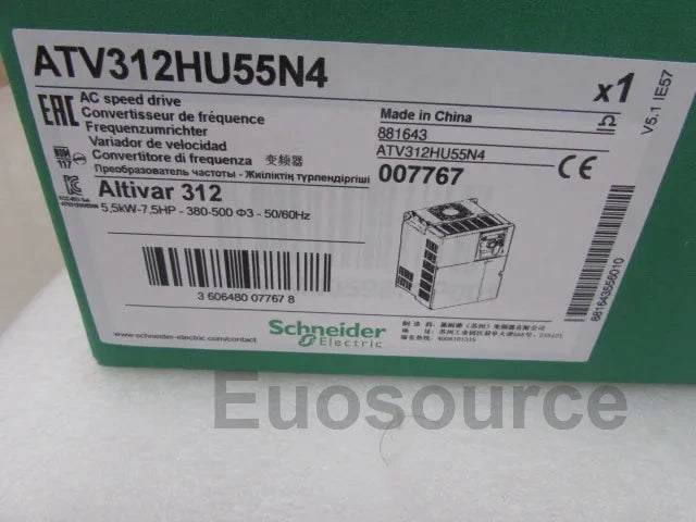 ATV312HU55N4 Schneider Variable Frequency Driver
