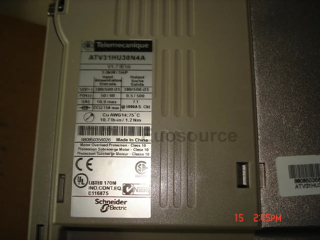 ATV31HU30N4A Schneider Variable Frequency Driver