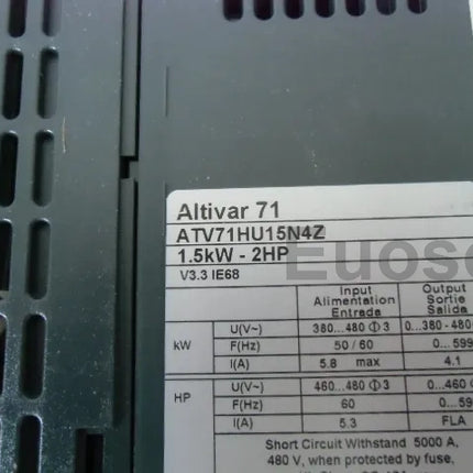 ATV71HU15N4Z Schneider Variable Frequency Driver
