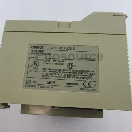 C200H-CPU03-E Omron PLC Expandable 880 I/O
