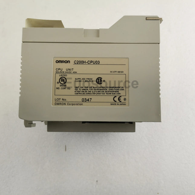 C200H-CPU03 Omron PLC Expandable 880 I/O
