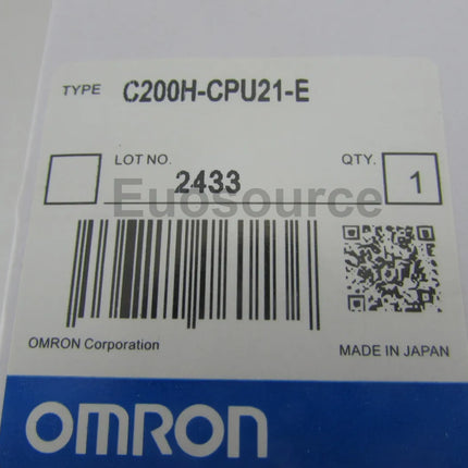 C200H-CPU21-E Omron PLC Expandable 880 I/O