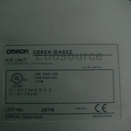 C200H-DA002 Omron PLC Expandable 880 I/O