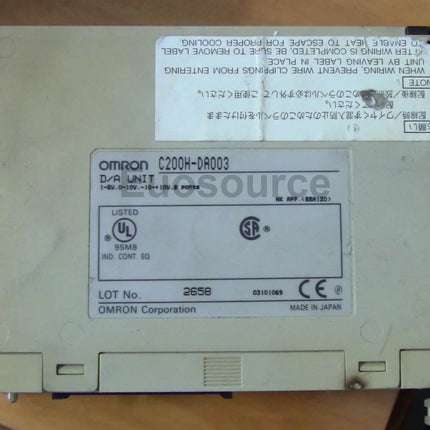 C200H-DA003 Omron PLC Expandable 880 I/O