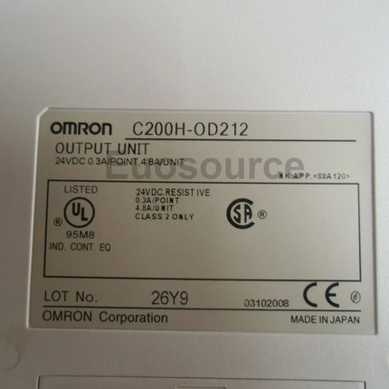 C200H-OD212 Omron PLC Expandable 880 I/O