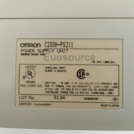 C200H-PS211 Omron PLC Expandable 880 I/O