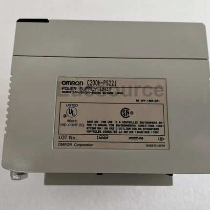 C200H-PS221 Omron PLC Expandable 880 I/O
