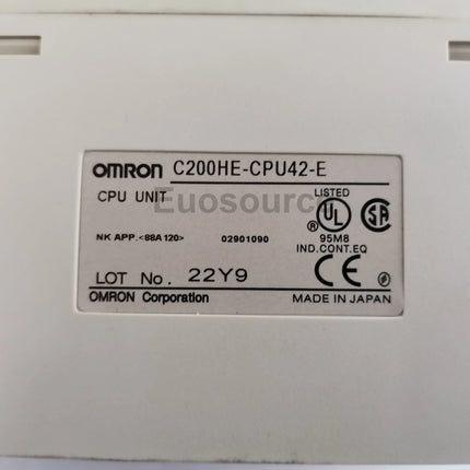 C200HE-CPU42-E Omron PLC Expandable 880 I/O