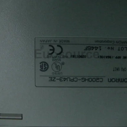 C200HG-CPU43-Z Omron PLC Expandable 880 I/O