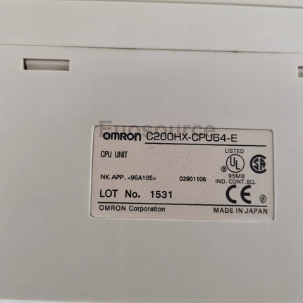 C200HX-CPU64-E Omron PLC Expandable 880 I/O