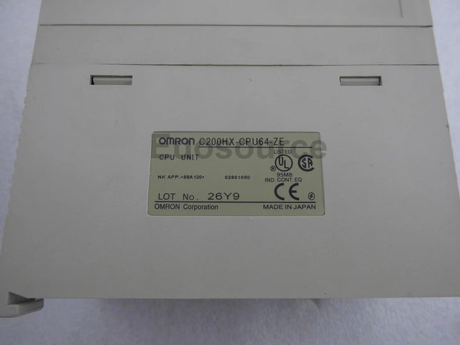 C200HX-CPU64-ZE Omron PLC Expandable 880 I/O
