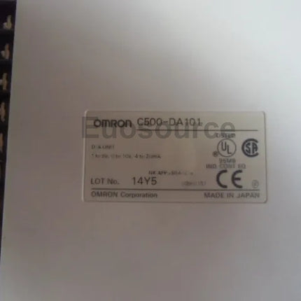 C500-DA101 Omron PLC Classic Rack-Based
