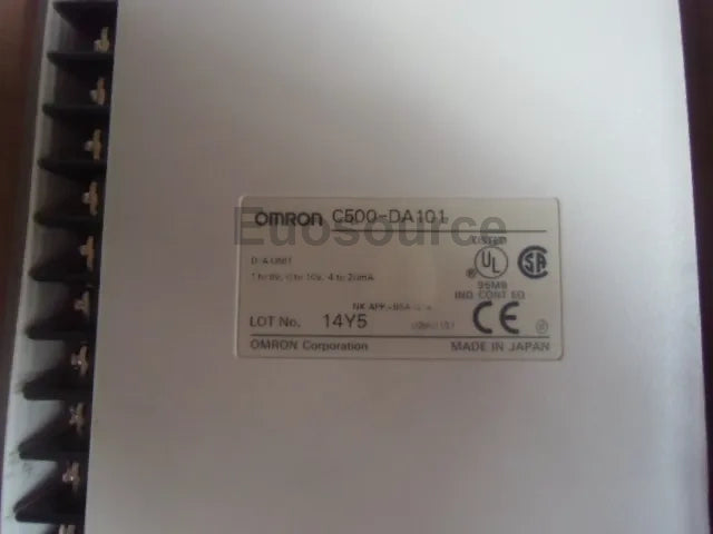 C500-DA101 Omron PLC Classic Rack-Based