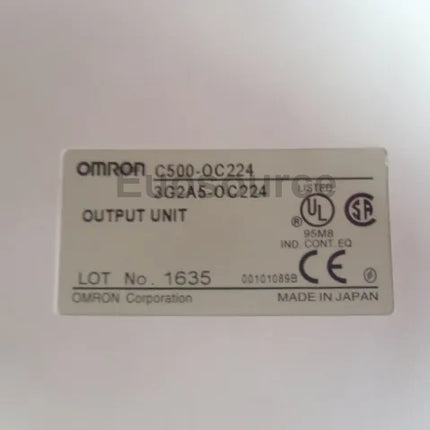 C500-OC224 Omron PLC Classic Rack-Based