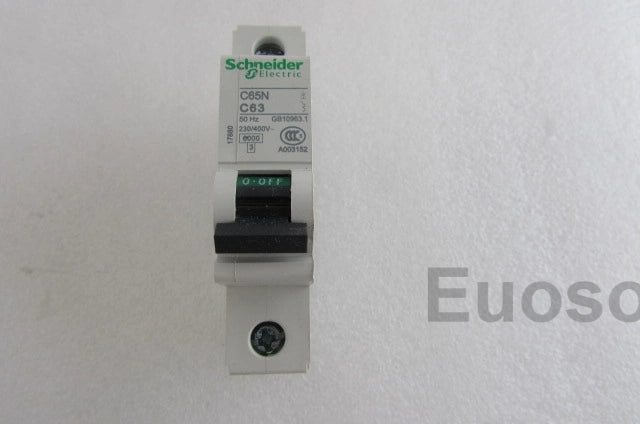 C65N 63A 1P Schneider Circuit Breaker