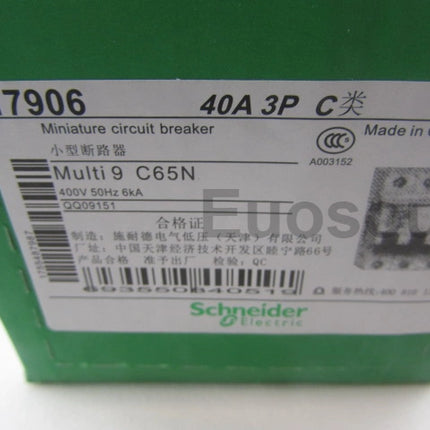 C65NC40 Schneider Circuit Breaker