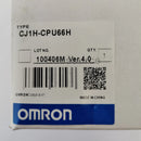 CJ1H-CPU66H Omron PLC Modular Motion Control