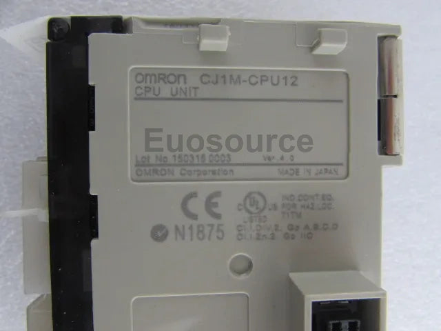 CJ1M-CPU12 Omron PLC Modular Motion Control