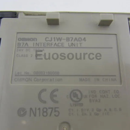 CJ1W-B7A04 Omron PLC Modular Motion Control
