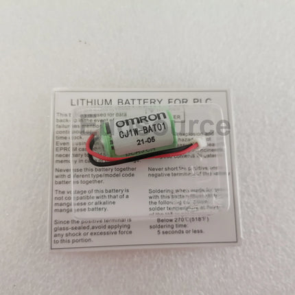CJ1W-BAT01 Omron PLC Backup Battery