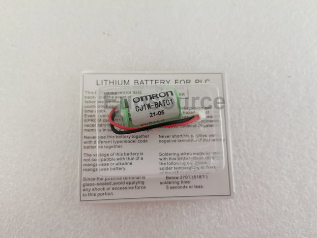 CJ1W-BAT01 Omron PLC Backup Battery
