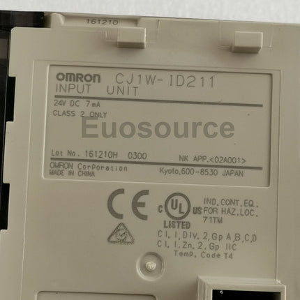 CJ1W-ID211 Omron PLC Modular Motion Control