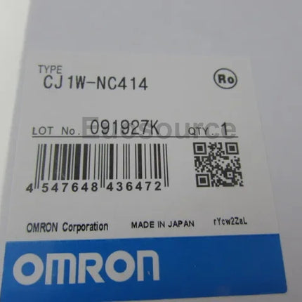 CJ1W-NC414 Omron PLC Modular Motion Control