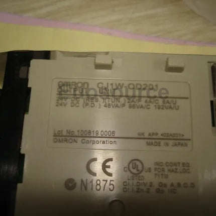 CJ1W-OD201 Omron PLC Modular Motion Control
