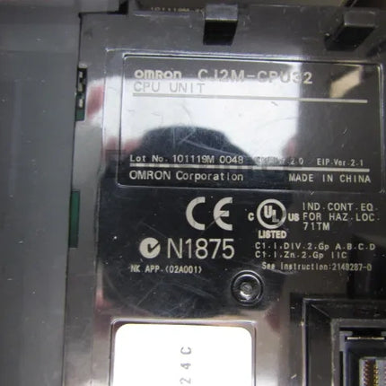 CJ2M-CPU32 Omron PLC Modular Motion Control