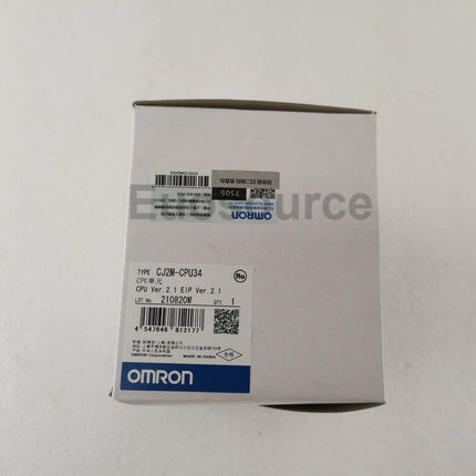 CJ2M-CPU34 Omron PLC Modular Motion Control