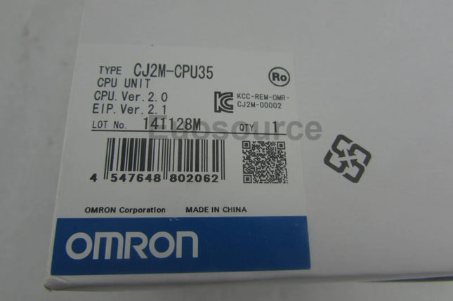 CJ2M-CPU35 Omron PLC Modular Motion Control