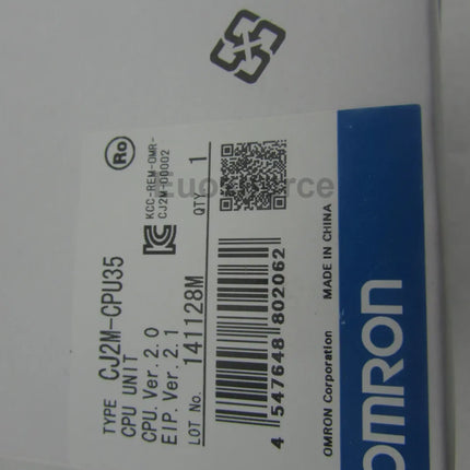 CJ2M-CPU35 Omron PLC Modular Motion Control