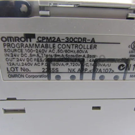 CPM2A-30CDR-A Omron PLC 24 in /16 out Relay