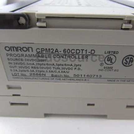 CPM2A-60CDT-D Omron PLC 24 in /16 out Relay