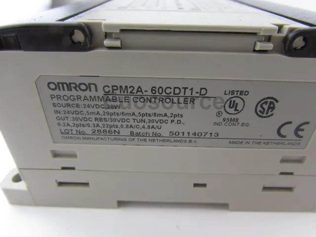 CPM2A-60CDT1-D Omron PLC 24 in /16 out Relay