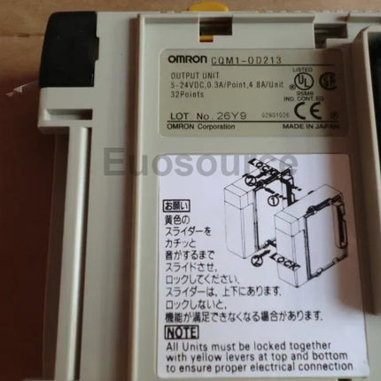 CQM1-0D213 Omron PLC Modular 256 I/O