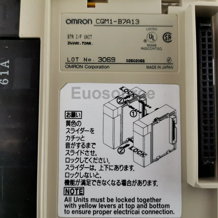 CQM1-B7A13 Omron PLC Modular 256 I/O
