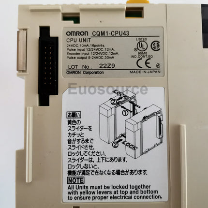 CQM1-CPU43 Omron PLC Modular 256 I/O