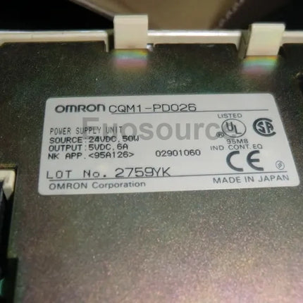 CQM1-PD026 Omron PLC Modular 256 I/O