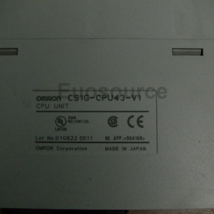 CS1G-CPU43-V1 Omron PLC High-Speed 60K Steps