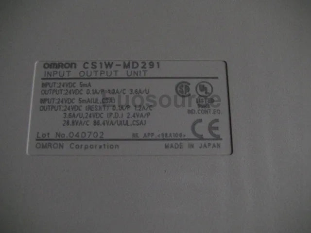 CS1W-MD291 Omron PLC High-Speed 60K Steps