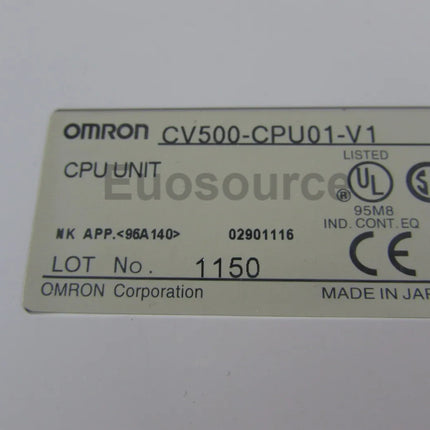 CV500-CPU01-V1 Omron PLC Large-Scale 1024 I/O
