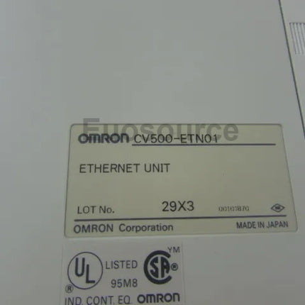 CV500-ETN01 Omron PLC Large-Scale 1024 I/O