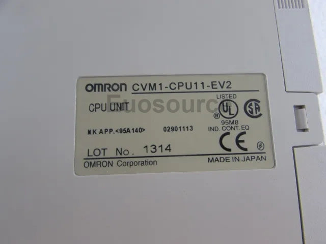 CVM1-CPU11-EV2 Omron PLC Dual-Processor Redundant