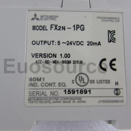 FX2N-1PG-E Mitsubishi PLC