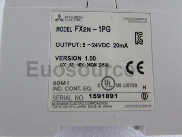 FX2N-1PG-E Mitsubishi PLC