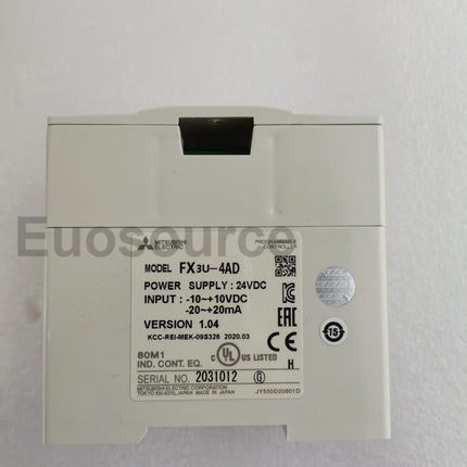 FX3U-4AD Mitsubishi PLC